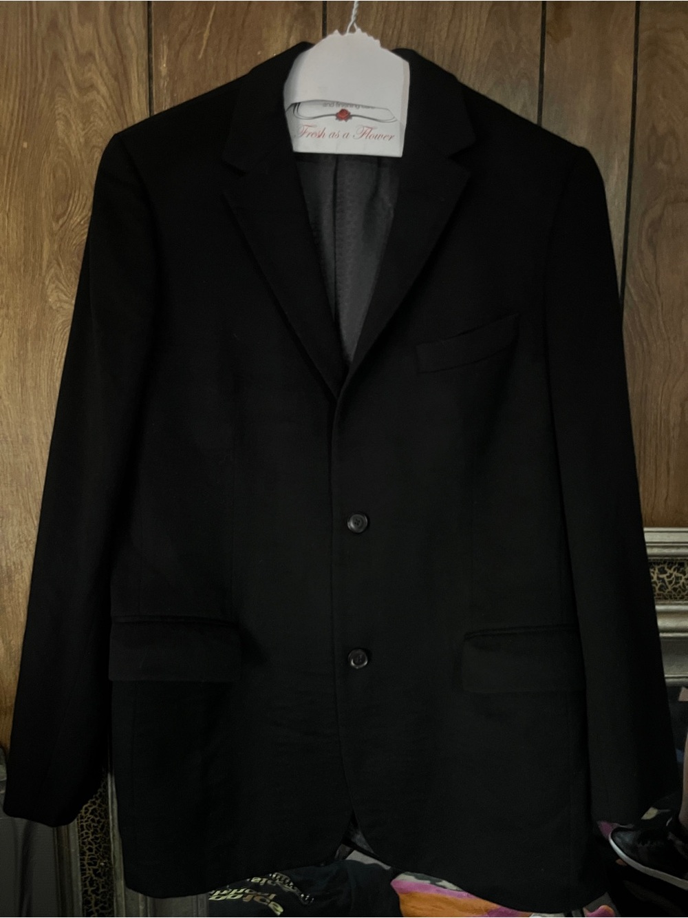 "Hugo Boss 100% Pure Cashmere Lanificio Luigi Colombo Fabric"